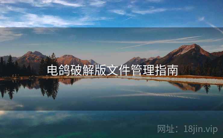 电鸽破解版文件管理指南 第1张 电鸽破解版文件管理指南 第1张