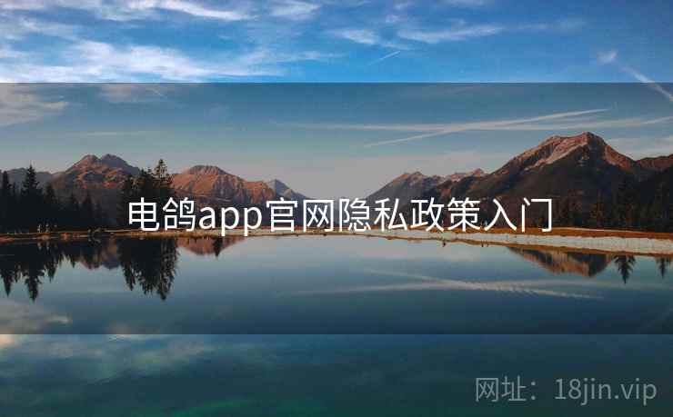 电鸽app官网隐私政策入门