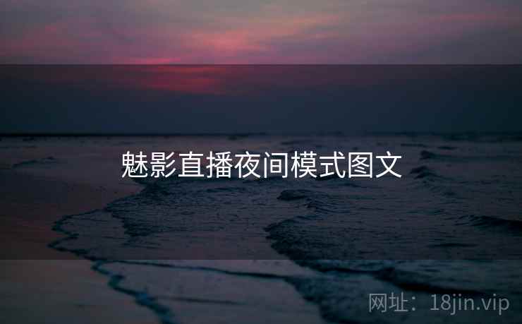 魅影直播夜间模式图文